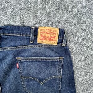 Levis 541 Athletic Taper Mens Blue Denim Jeans W44 L30 Medium Wash Stretch